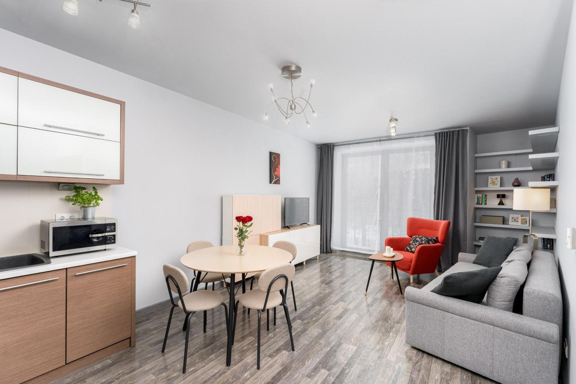 Modern Ii With Free Underground Parking Apartment Krakau